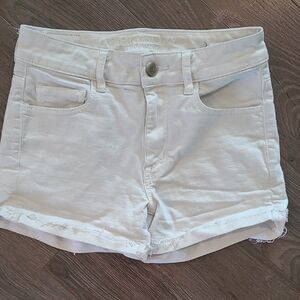 American Eagle Outfitters Women's White Jean Shorts